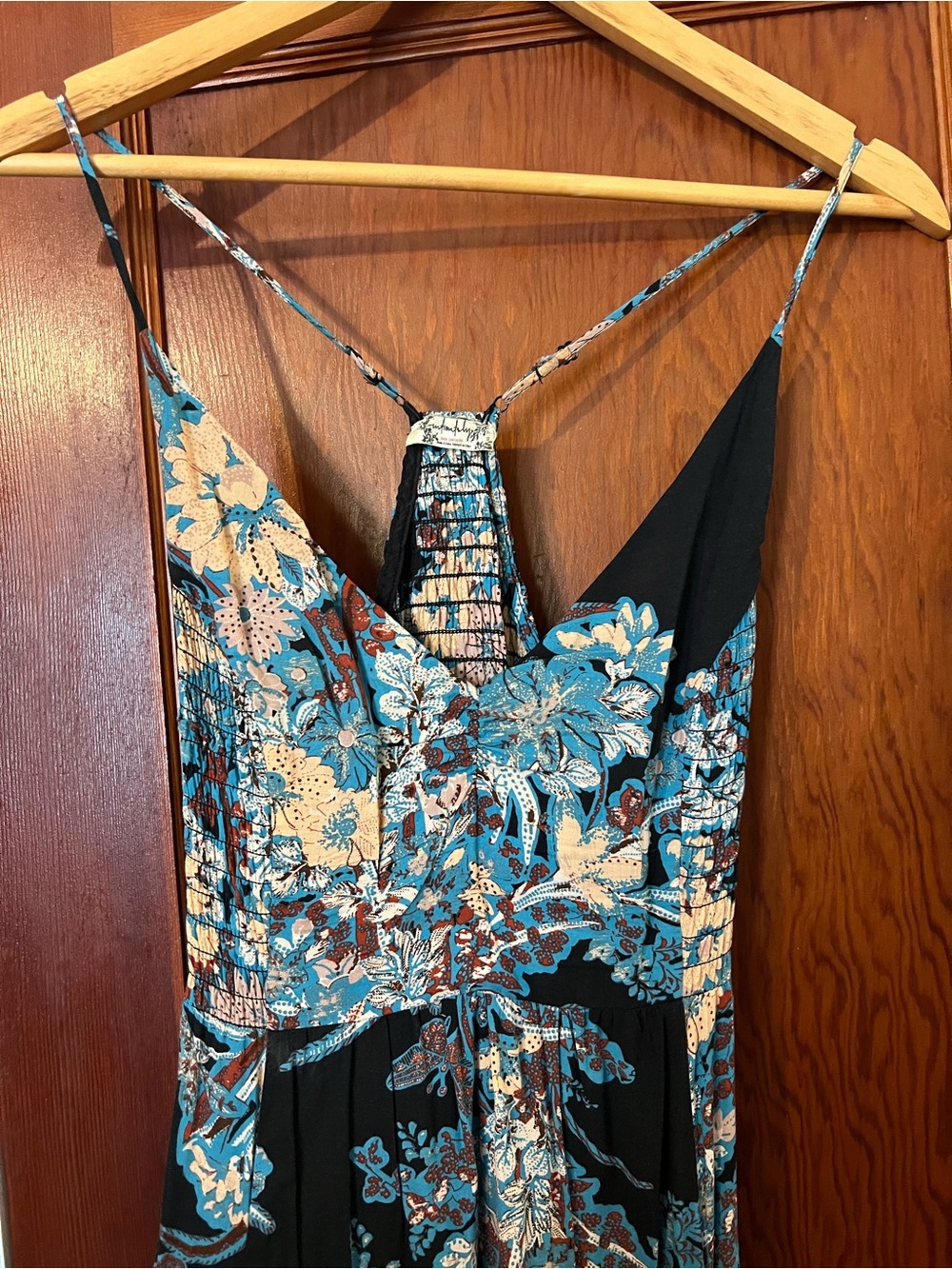 Free People Maxi Through The Vine Dress XS Floral Maxi Dress Boho - Picture 5 of 11